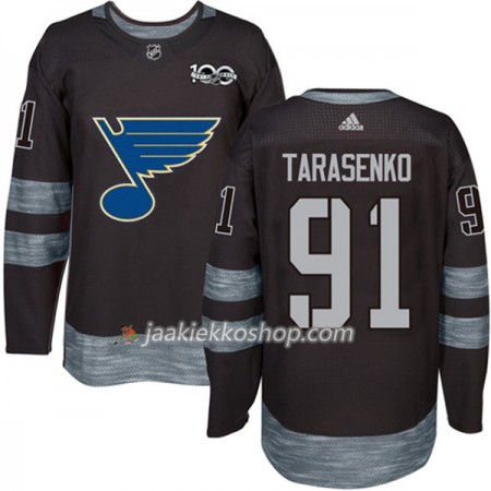 Miehille NHL St. Louis Blues Pelipaita Vladimir Tarasenko 91 1917-2017 100th Anniversary Adidas Musta Authentic Miehille NHL St. Louis Blues Pelipaita Vladimir Tarasenko 91 1917-2017 100th Anniversary Adidas Musta Authentic